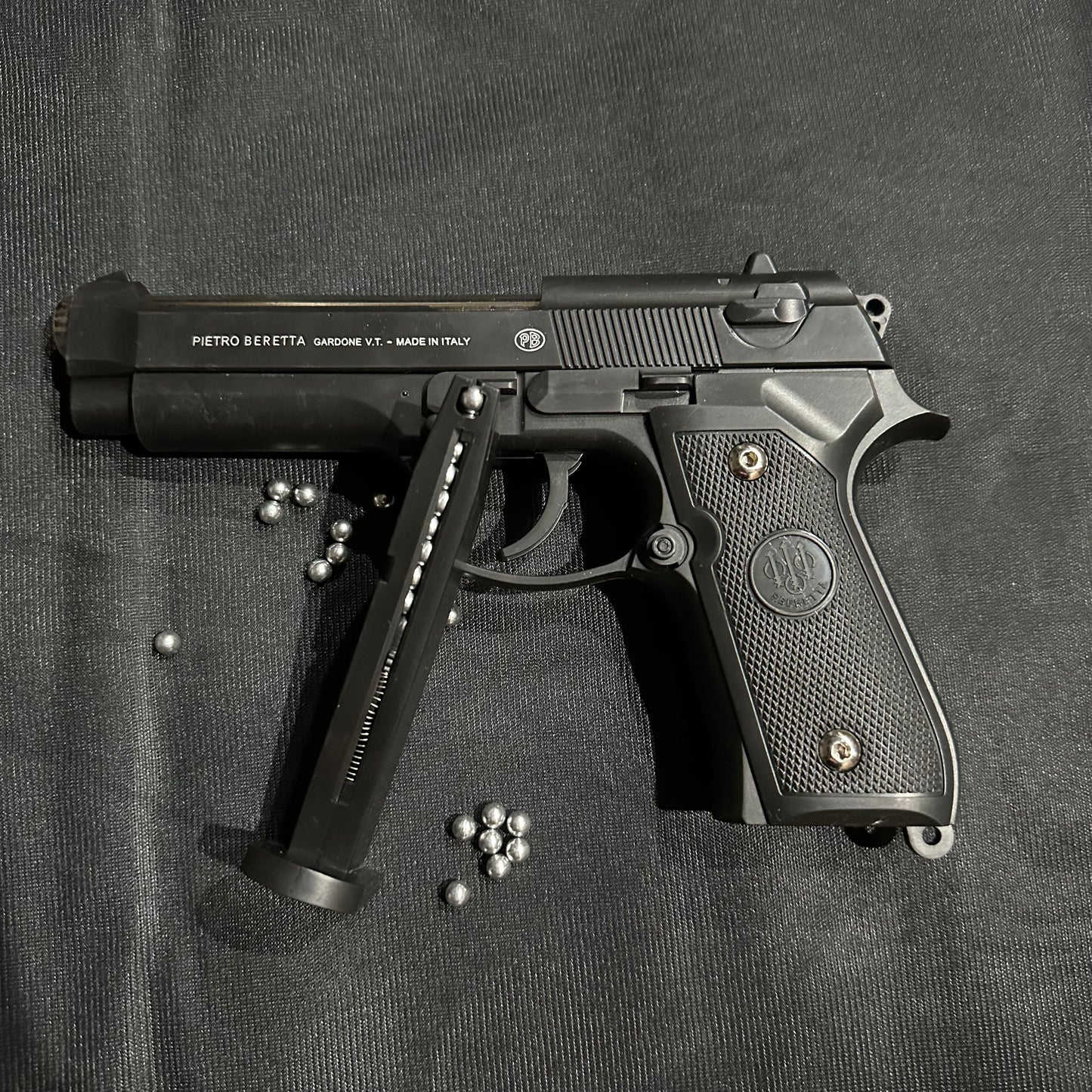 Soft Metal Gun Toy
