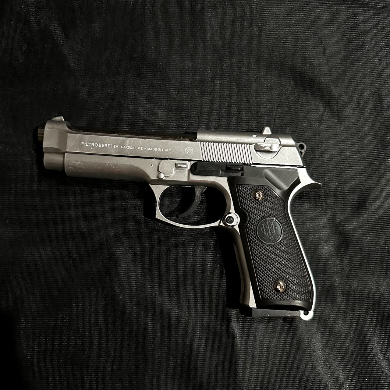Soft Metal Gun Toy