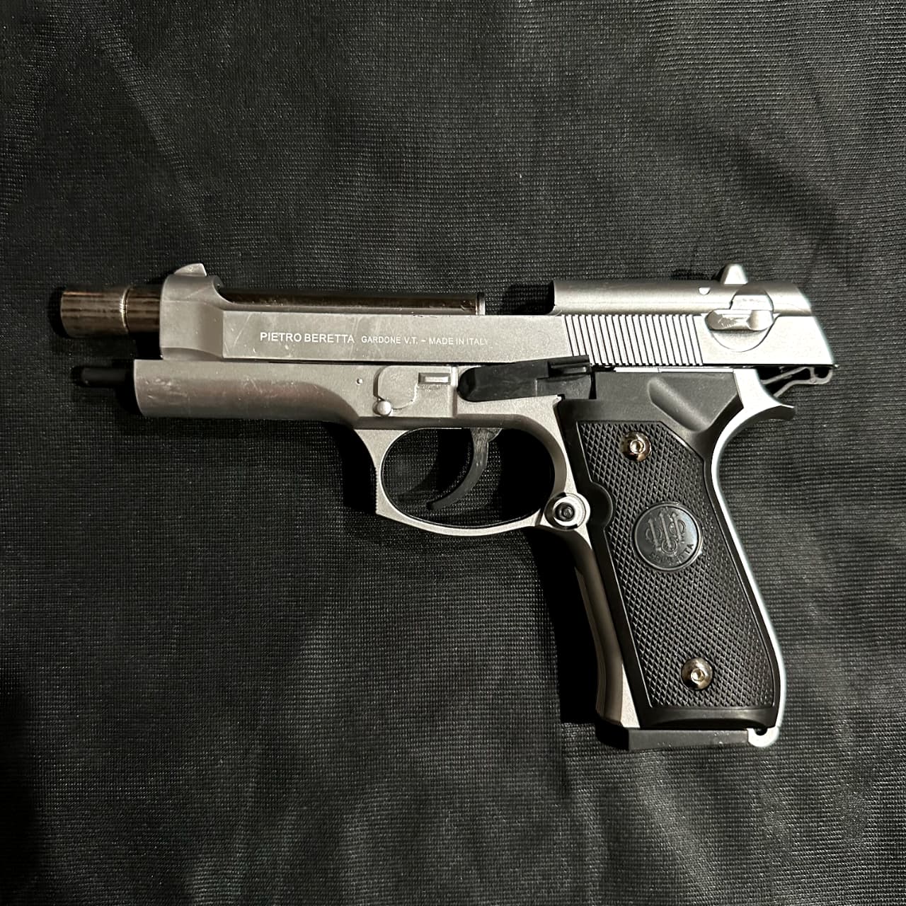 Soft Metal Gun Toy